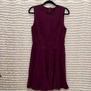 Rebecca Taylor Sleeveless Purple Dress